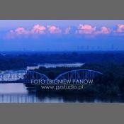 Panorama Warszawy, widok z Modlina