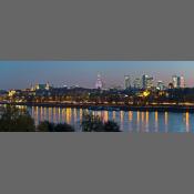 Warszawa, panorama z Pragi