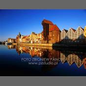 Gdańsk panorama starego miasta