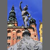Gdańsk-Posąg Hermesa