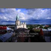 Lublin, panorama z Krakowskiej Bramy