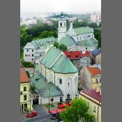 Lublin, widok z Wieży Trynitarskiej